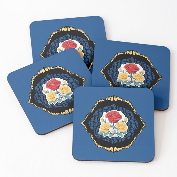 Item preview, Zen Flower Petal Art - Red and Yellow Princess Roses designed and sold by SpeakBoldly.