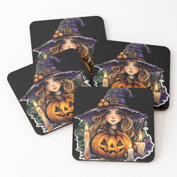 Item preview, Witch, halloween, pumpkin designed and sold by m-litomirskaya.
