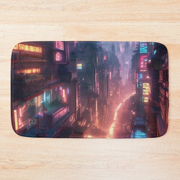 Item preview, Cyberpunk Cityscape 2 - Sci Fi Art concept designed and sold by Delerat7.