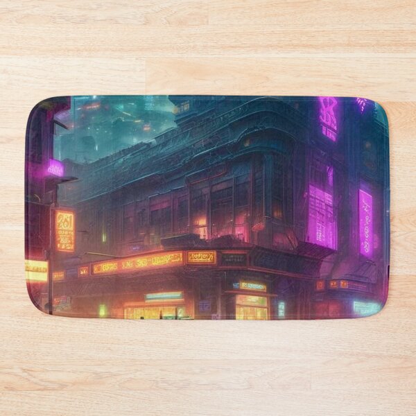Item preview, Cyberpunk City Streets 3 - Sci Fi Art concept designed and sold by Delerat7.