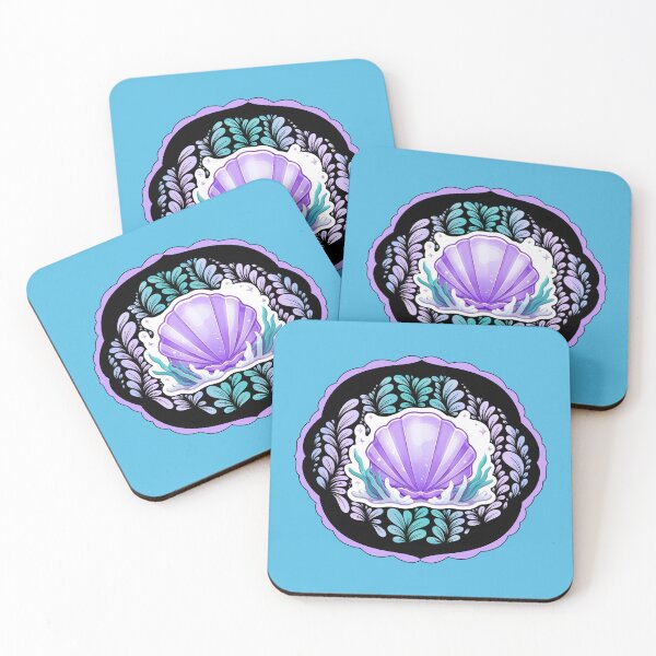 Item preview, Zen Flower Petal Art - Purple Princess Seashell Clamshell  designed and sold by SpeakBoldly.