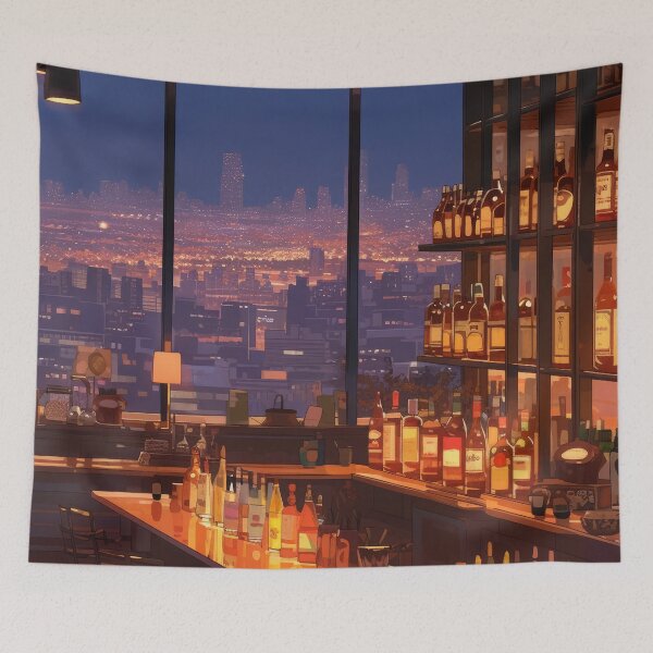 Item preview, Shinjuku Tokyo designed and sold by WanderlustArtsy.