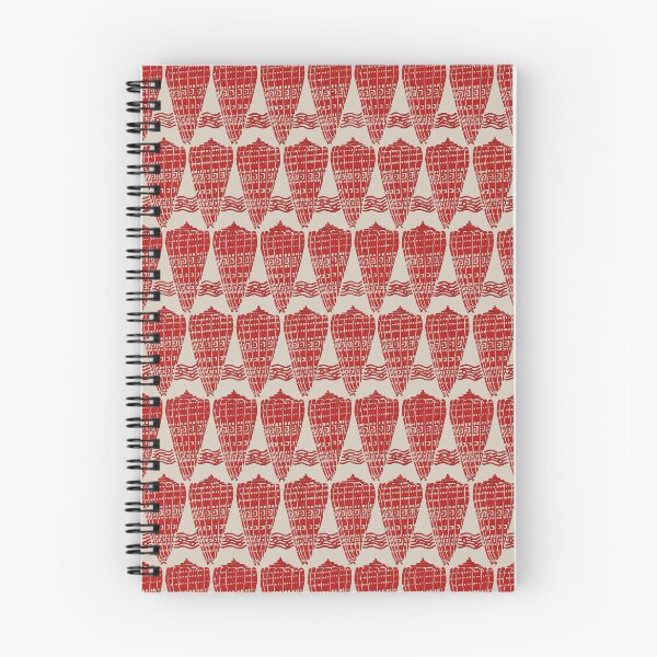 Item preview, Jugend Shells- Buoy Red & Beige designed and sold by HausHatfield.