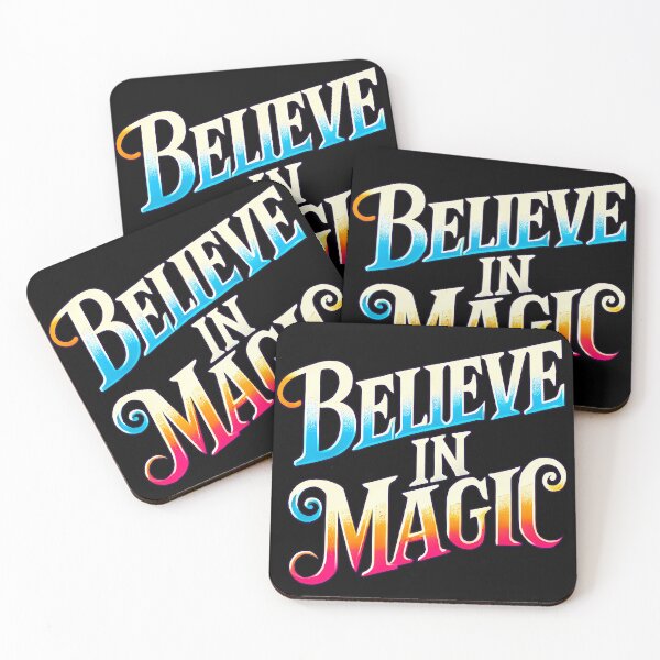 Item preview, Cool vibrant believe in magic designed and sold by CharmSpell.
