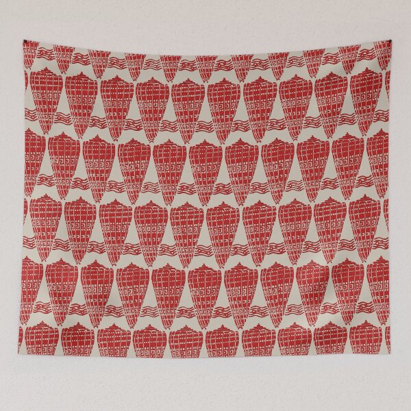 Item preview, Jugend Shells- Buoy Red & Beige designed and sold by HausHatfield.