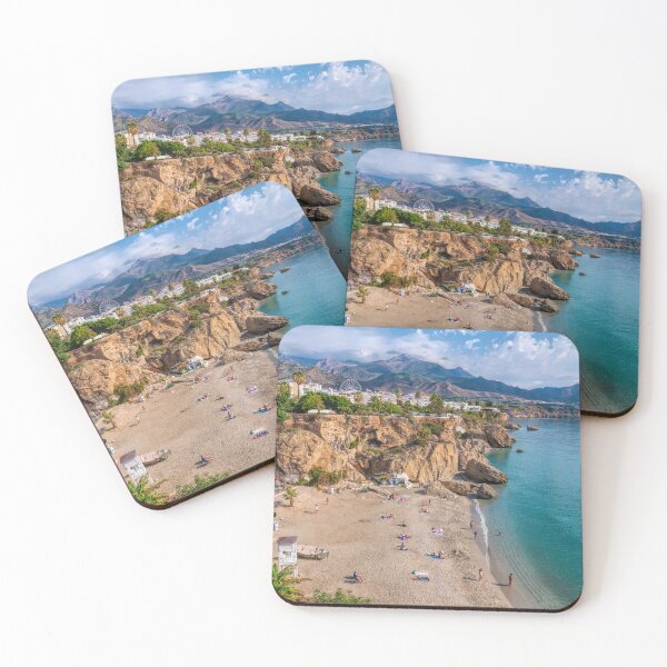 Item preview, Nerja Calahonda Beach Below the Balcon de Europa Andalusia Spain designed and sold by acceleratorhams.