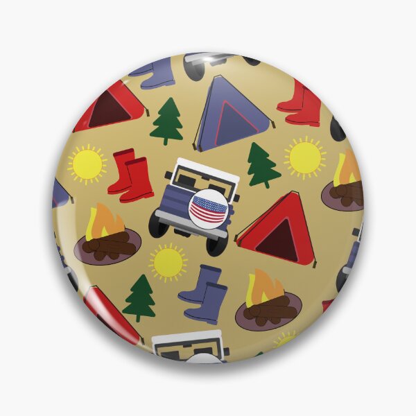 Item preview, Car Camping Pattern designed and sold by bunhuggerdesign.