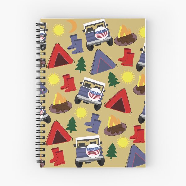 Item preview, Car Camping Pattern designed and sold by bunhuggerdesign.