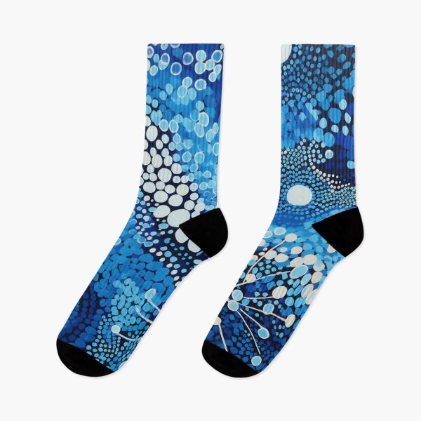 Item preview, Aboriginal Inspired Dot Art - With Winter  designed and sold by GrinGalore.