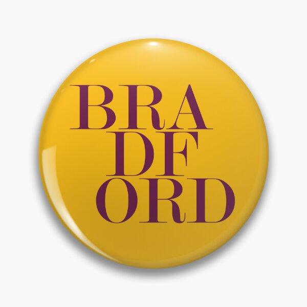 Item preview, Bradford UK City Typography Minimalist Patriotic Travel Souvenir designed and sold by kakarikihill.