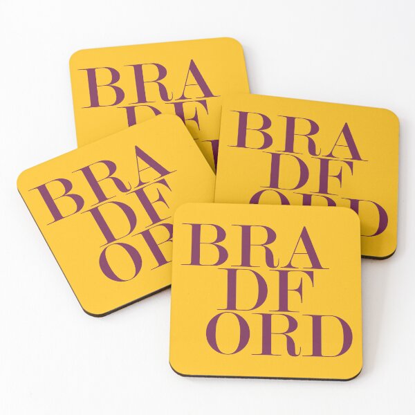 Item preview, Bradford UK City Typography Minimalist Patriotic Travel Souvenir designed and sold by kakarikihill.