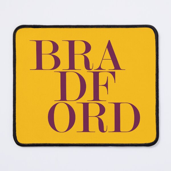 Item preview, Bradford UK City Typography Minimalist Patriotic Travel Souvenir designed and sold by kakarikihill.