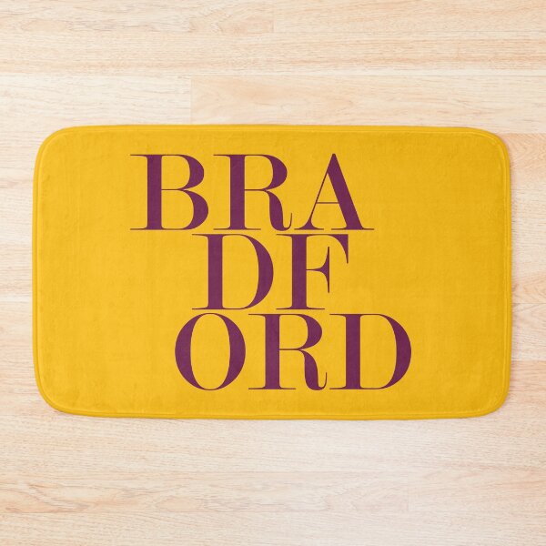 Item preview, Bradford UK City Typography Minimalist Patriotic Travel Souvenir designed and sold by kakarikihill.