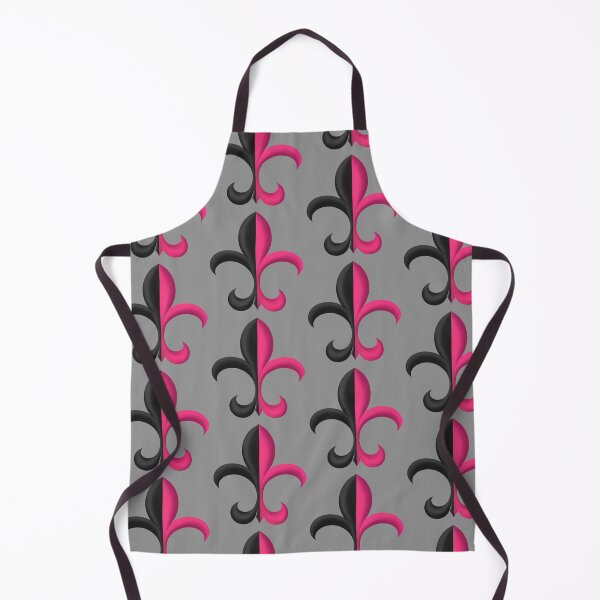 Item preview, Black and Magenta Fleur de Lis designed and sold by lezell.