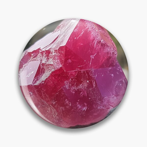 Item preview, Rare Red Beryl Crystal Illustration designed and sold by Snazzy-Studio.