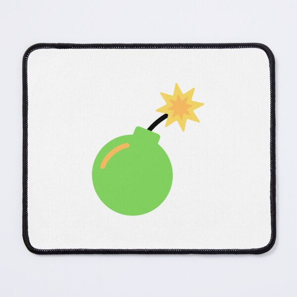 Item preview, Green Cartoon Bomb  designed and sold by ashleyhudson.