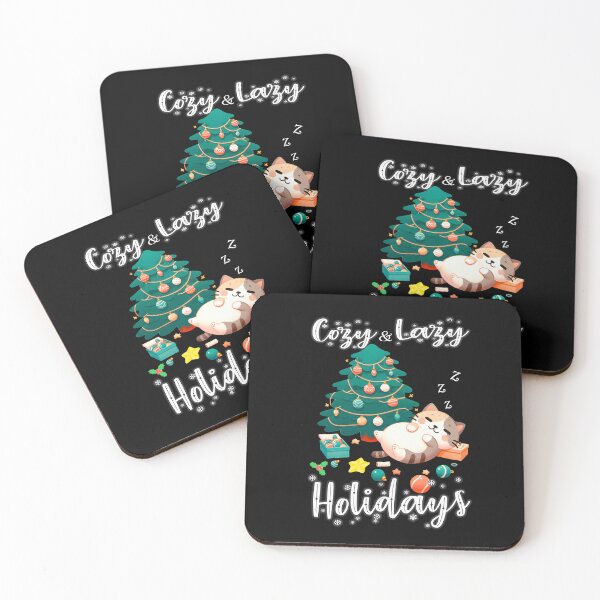Item preview, Cozy and Lazy Holiday Cat designed and sold by Mr. Bartholomew.