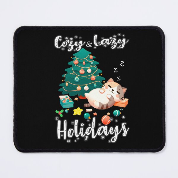 Item preview, Cozy and Lazy Holiday Cat designed and sold by Mr. Bartholomew.