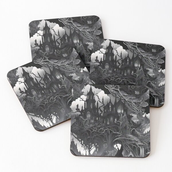 Item preview, Dark fantasy gothic landscape  designed and sold by Thevengefulone.