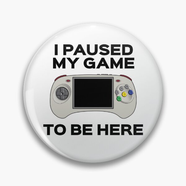 Item preview, I Paused My Game - Retro Game Console - ARC Cream designed and sold by RetroGDesigns.