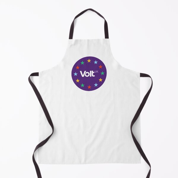 Item preview, VoltUK Round Logo v1 (White) designed and sold by VoltUKMerch.