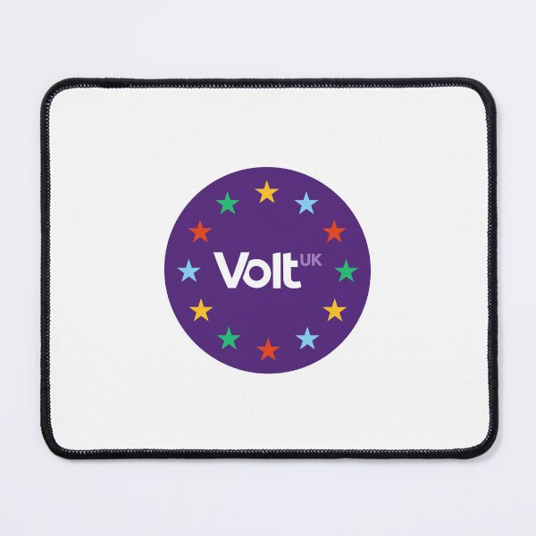 Item preview, VoltUK Round Logo v1 (White) designed and sold by VoltUKMerch.
