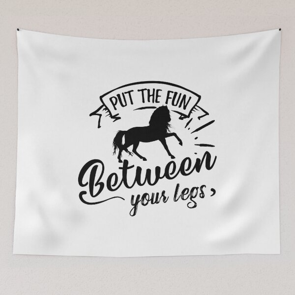 Item preview, Put The Fun Between Your Legs Horse Riding Horse designed and sold by anziehend.