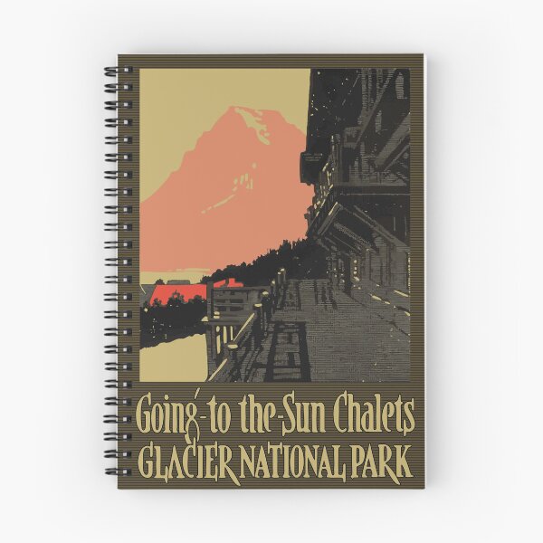 Item preview, Glacier National Park Going to The Sun Chalets designed and sold by jandavidthomson.