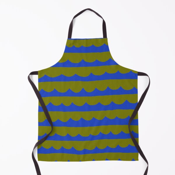 Item preview, Waves and Curves in green and blue designed and sold by studioanalog.