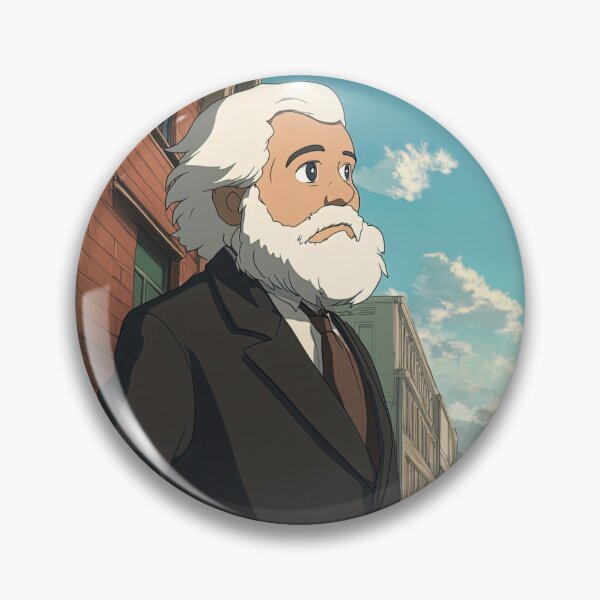 Item preview, Karl Marx | Anime style designed and sold by ComicsFactory.