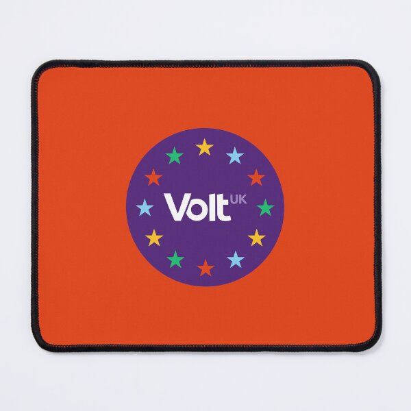 Item preview, VoltUK Round Logo v1 (Red) designed and sold by VoltUKMerch.