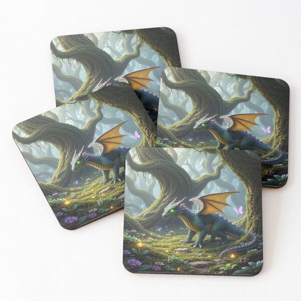 Item preview, Dragon and Mystic Forest designed and sold by gasmanred.