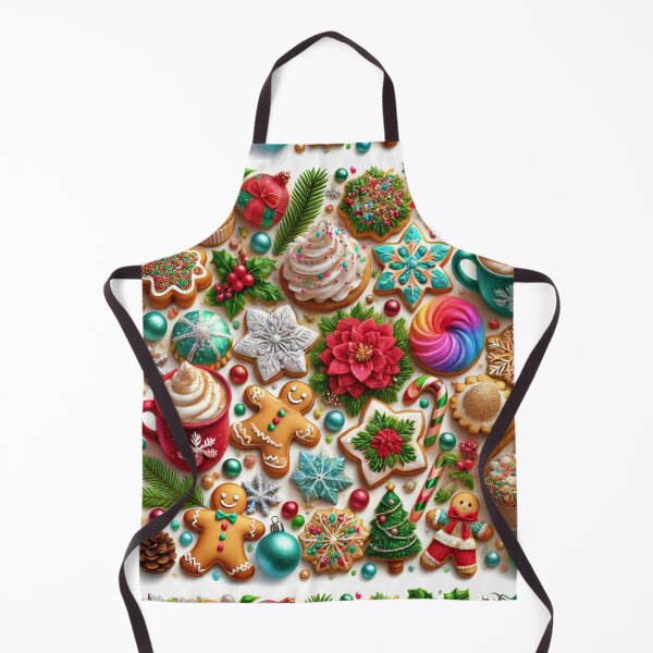 Item preview, FESTIVE SUGAR COOKIES CHRISTMAS GOODS AND HOLLY designed and sold by Arts4U.