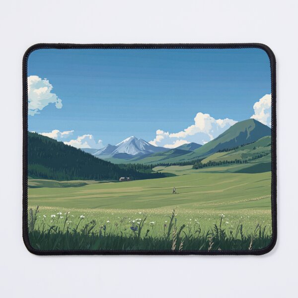 Item preview, Kazakhstan landscape | Anime style designed and sold by ComicsFactory.