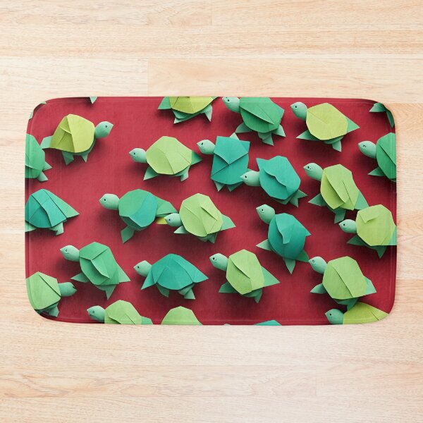 Item preview, Origami Art - A Swarm of Tiny Turtle Hatchlings: Nature's Adorable Parade designed and sold by ArtfulFolds.