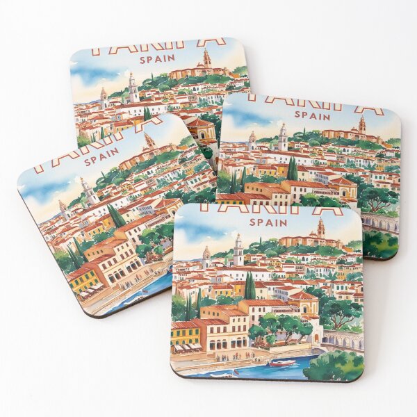 Item preview, Vintage Tarifa: Spanish Coastal Paradise Travel Poster designed and sold by Heritage Print Co.