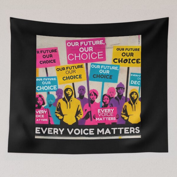Item preview, People Supporting Their Rights designed and sold by Blink Art Studio.
