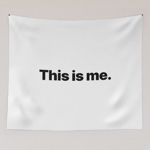 Item preview, This is me. (Black text) designed and sold by STUDIO-72.
