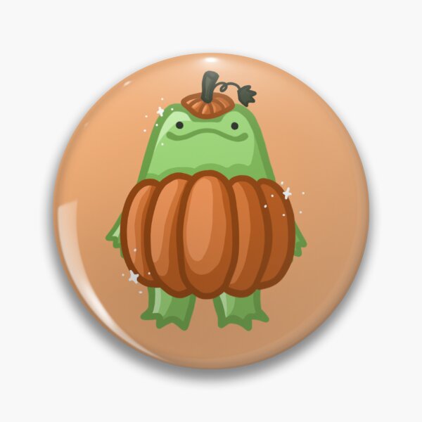 Item preview, Pumpkin frog designed and sold by FlowMinnow.