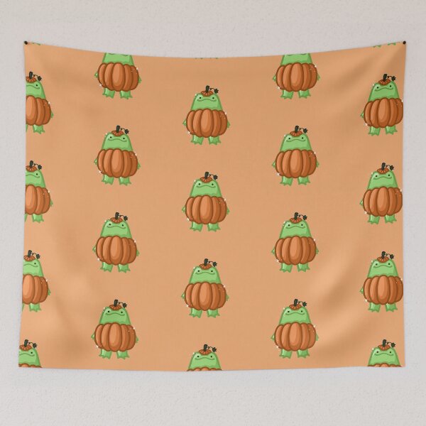 Item preview, Pumpkin frog designed and sold by FlowMinnow.