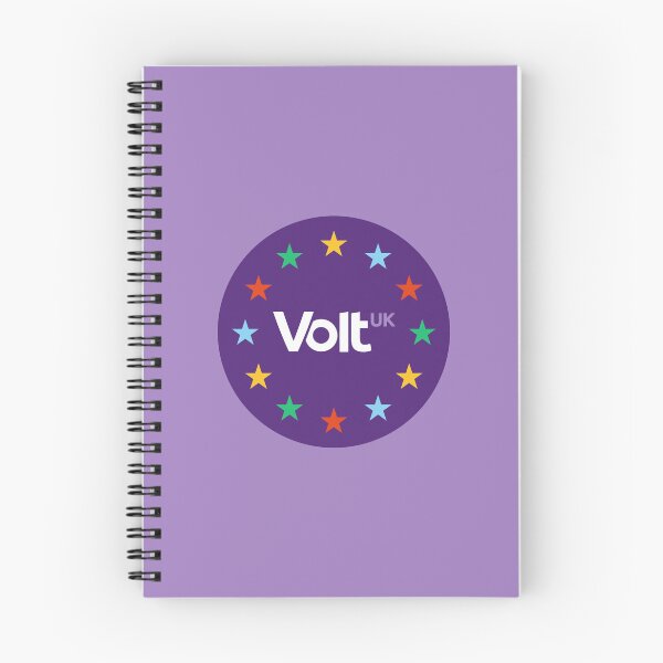 Item preview, VoltUK Round Logo v1 (LiPurple) designed and sold by VoltUKMerch.
