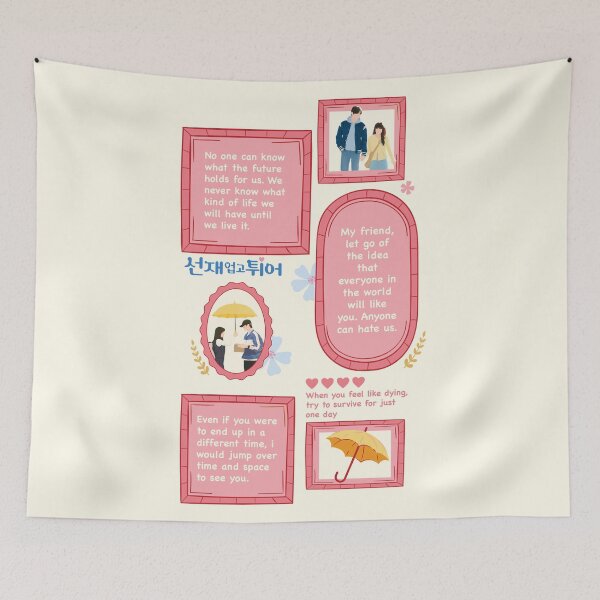 Item preview, Lovely Runner kdrama ( Pink version) designed and sold by nelkrshop.