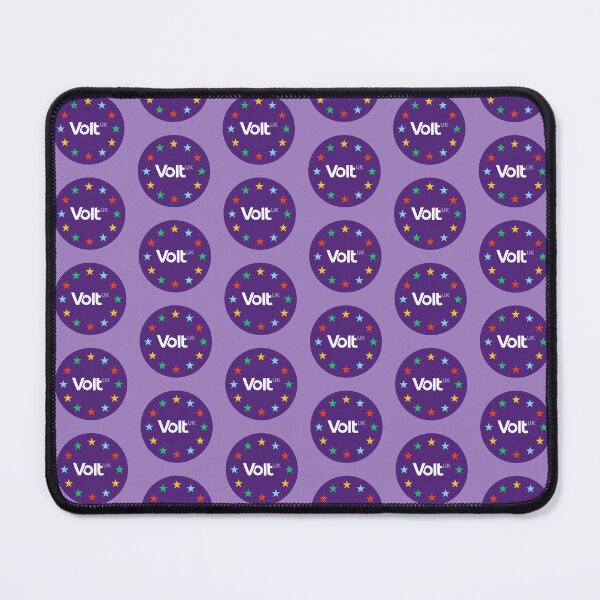 Item preview, VoltUK Round Logo v1 (Pattern) (LiPurple) designed and sold by VoltUKMerch.