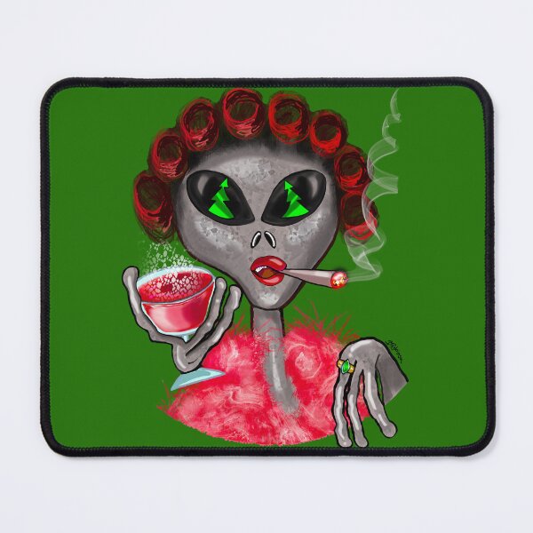 Item preview, Alien Admiring A Christmas Tree designed and sold by BRobinson.