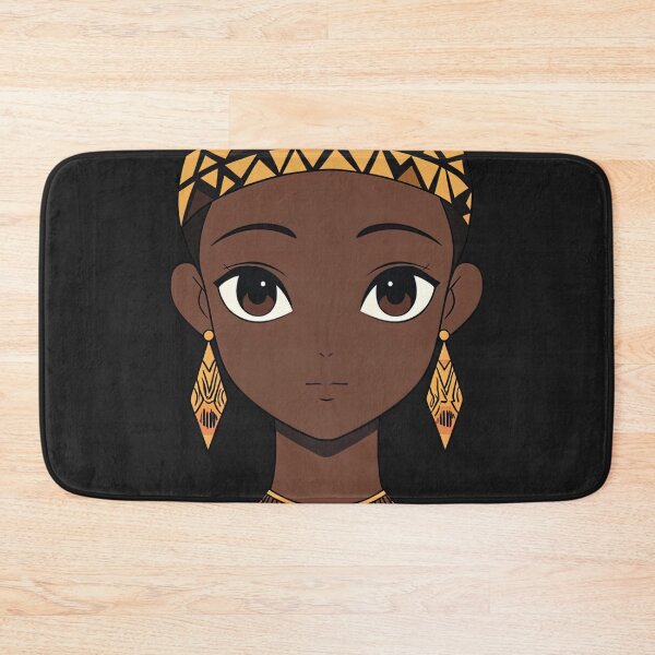 Item preview, Kenyan woman | Anime style designed and sold by ComicsFactory.