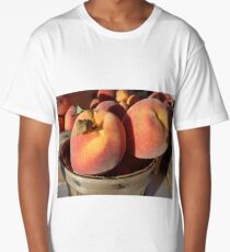 Just Peachy Farm Market Peaches Long T-Shirt