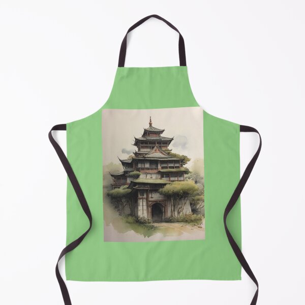 Item preview,  Historic Asian Architecture Amidst Nature designed and sold by KilianSzmid.