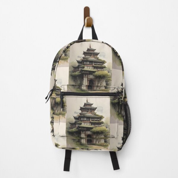 Item preview, Historic Asian Architecture Amidst Nature designed and sold by KilianSzmid.