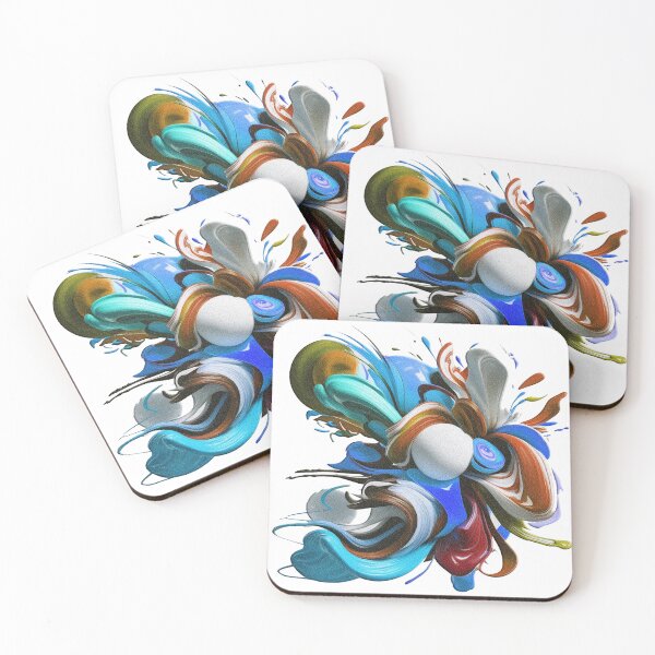 Item preview, Abstract Symphony A Kaleidoscope of Color and Form designed and sold by Salahuddin190.