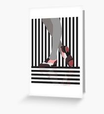 Tap Dance Tap Shoes Greeting Card